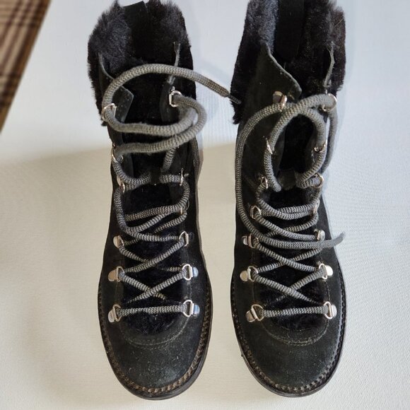 Mark Fisher Black Suede Boots - Picture 1 of 10